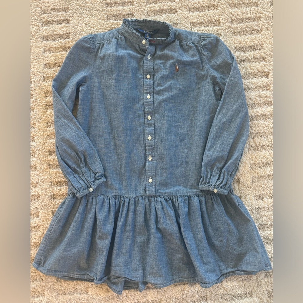 Polo by Ralph Lauren Chambray Kids Dress